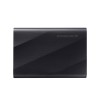 وحدة  تخزين خارجية Samsung T9 Portable SSD, سعة 1 تيرابايت, سرعات قراءة و كتابة تصل إلى 2000 مب/ثا,  واجهة USB 3.2 Gen 2×2 (20Gbps),  تقنية NVMe PCIe, تصميم مقاوم للصدمات - أسود