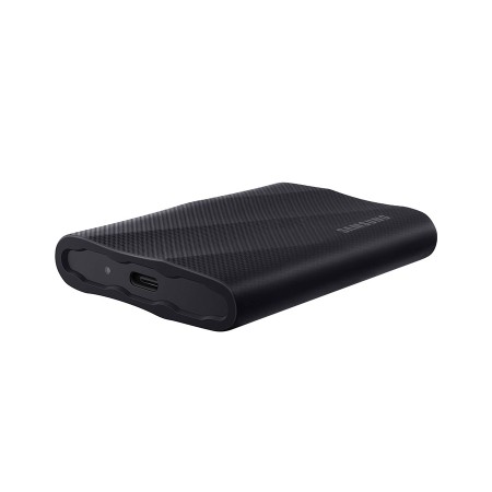 وحدة تخزين خارجية Samsung T9 Portable SSD, سعة 1 تيرابايت, سرعات قراءة و كتابة تصل إلى 2000 مب/ثا, واجهة USB 3.2 Gen 2×2 (20Gbps), تقنية NVMe PCIe, تصميم مقاوم للصدمات - أسود وحدة تخزين خارجية Samsung T9 Portable SSD, سعة 1 تيرابايت, سرعات قراءة و كتابة تصل إلى 2000 مب/ثا, واجهة USB 3.2 Gen 2×2 (20Gbps), تقنية NVMe PCIe, تصميم مقاوم للصدمات - أسود