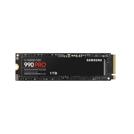 SAMSUNG 990 PRO, 1TB M.2 2280, PCIe 4.0 ×4 NVMe, Read Speed Up to 7450 MB/s, 3D TLC V-NAND, support Samsung Magician SAMSUNG 990 PRO, 1TB M.2 2280, PCIe 4.0 ×4 NVMe, Read Speed Up to 7450 MB/s, 3D TLC V-NAND, support Samsung Magician