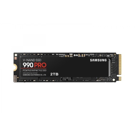 قرص تخزين سامسونج 990 PRO SSD NVMe M.2 PCIe 4.0 - 2TB بسرعة 7450MB/s قرص تخزين سامسونج 990 PRO SSD NVMe M.2 PCIe 4.0 - 2TB بسرعة 7450MB/s