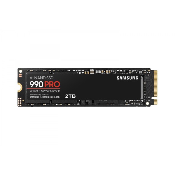 SAMSUNG 990 PRO, 2TB M.2 2280, PCIe4.0 ×4 NVMe, Read Speed Up to 7450 MB/s, 3D TLC V-NAND, support Samsung Magician