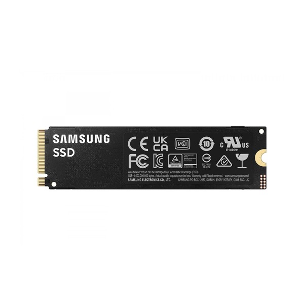 وحدة تخزين داخلية Samsung 990 PRO, سعة 4 تيرابايت, تصميم M.2 2280 NVMe,  واجهة PCIe 4.0 ×4 , سرعة القراءة حتى 7450 مب/ثا, ذاكرة 3D TLC V-NAND, دعم Samsung Magician