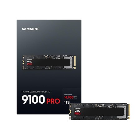 Samsung 9100 PRO 1TB M.2 NVMe PCIe 5.0 SSD - Up to 14700MB/s Read