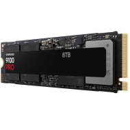 وحدة تخزين سامسونج 9100 برو 8 تيرابايت PCIe 5.0 NVMe M.2 SSD، سرعة تصل إلى 14700 ميجابايت في الثانية، ذاكرة V-NAND TLC، دعم TRIM وSMART، واجهة PCIe 5.0
