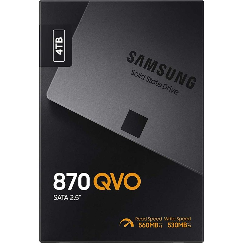 SAMSUNG 870 QVO SATA III SSD 4TB 2.5" Internal Solid State Hard Drive