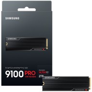 تخزين  سامسونج 9100 برو 2TB - واجهة PCIe 5.0 - مشتت حراري - سرعة فائقة جد
