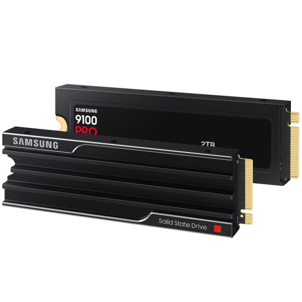 تخزين  سامسونج 9100 برو 2TB - واجهة PCIe 5.0 - مشتت حراري - سرعة فائقة جد