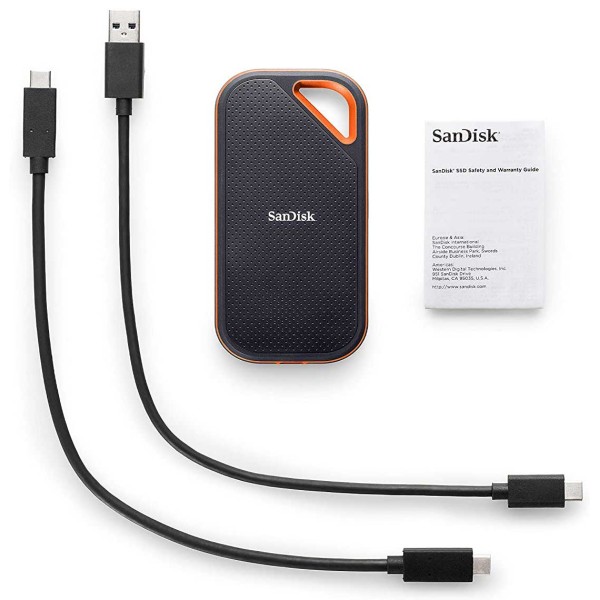 SANDISK EXTREME PRO PORTABLE SSD - SOLID STATE DRIVE 1TB - 2000MB SPEED - قرص تخزين خارجي سانديسك اكستريم برو