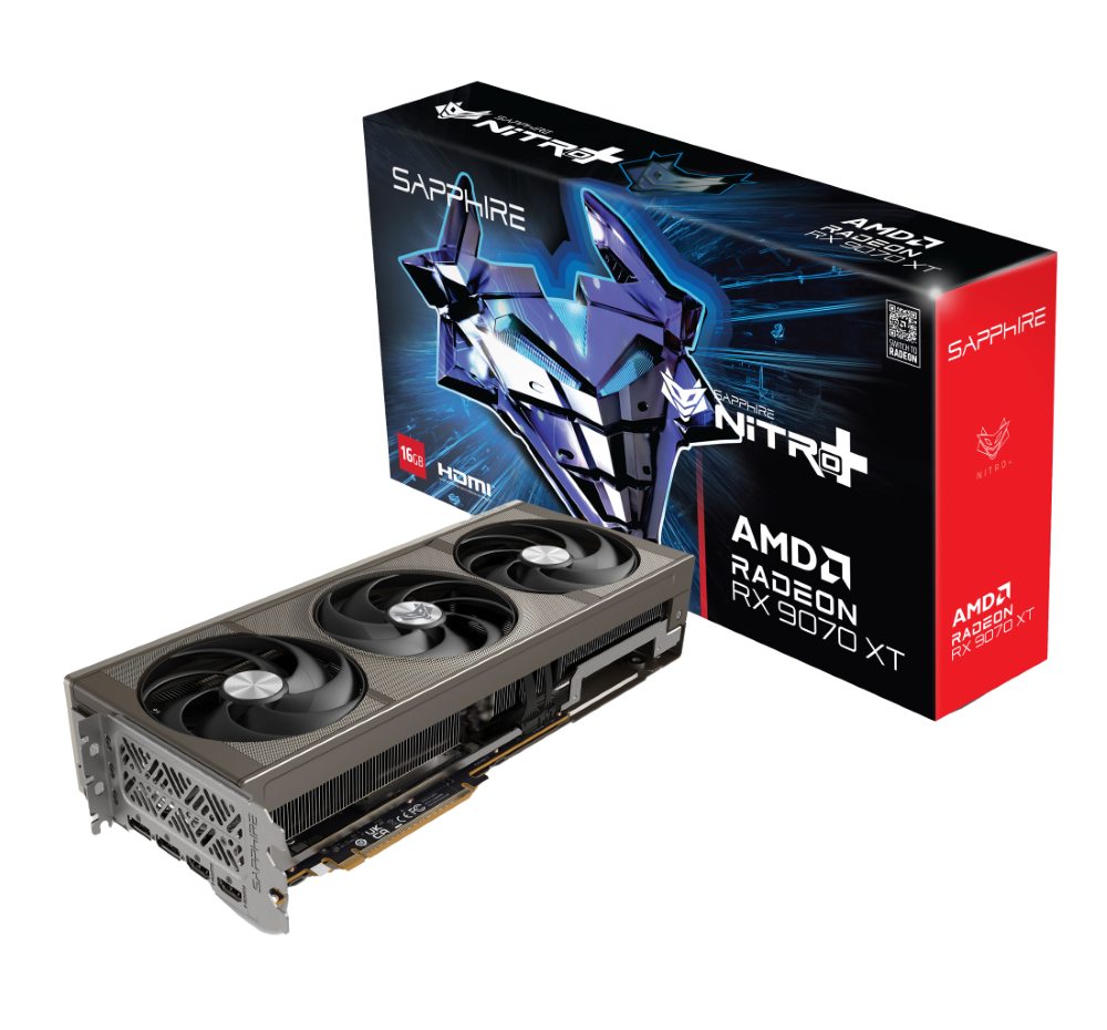 SAPPHIRE NITRO+ RADEON RX 9070 XT レシート有り 18031570-12c2-4f21-ad8b-