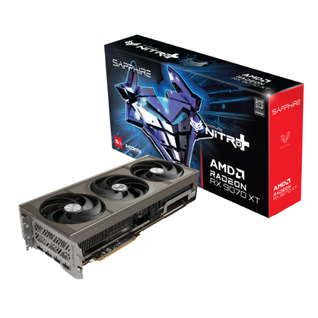كرت شاشة سافير نيترو بلس راديون RX 9070 XT سعة 16GB - ذاكرة GDDR6 - إصدار كسر السرعة كرت شاشة سافير نيترو بلس راديون RX 9070 XT سعة 16GB - ذاكرة GDDR6 - إصدار كسر السرعة