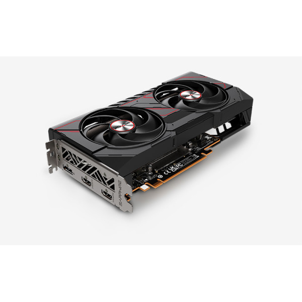 كرت شاشة SAPPHIRE PULSE Radeon RX 9060 XT 16GB GDDR6 مزدوج المراوح – أسود