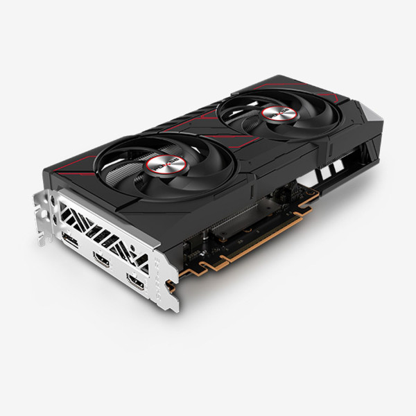 كرت شاشة SAPPHIRE PULSE Radeon RX 9060 XT 8GB GDDR6 مزدوج المراوح – أسود