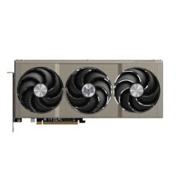 كرت شاشة SAPPHIRE NITRO+ Radeon RX 9060 XT,  ذاكرة 16GB GDDR6, معمارية RDNA 4, نظام تبريد Tri-X بثلاث مراوح, واجهة PCIe 5.0 x16 - أسود 