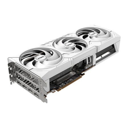 Sapphire Pure RX 9070 XT - 16GB - 3010 MHz Boost - White Graphics Power Sapphire Pure RX 9070 XT - 16GB - 3010 MHz Boost - White Graphics Power