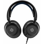 SteelSeries Arctis Nova 1P Wired Gaming Headset - 40mm Drivers - ClearCast Gen 2 Mic - 3.5mm