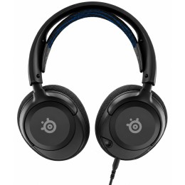 سماعة قيمنق ستيل سيريز Arctis Nova 1P سلكية - محرك 40mm - مايكروفون ClearCast Gen 2 - منفذ 3.5mm - 61611