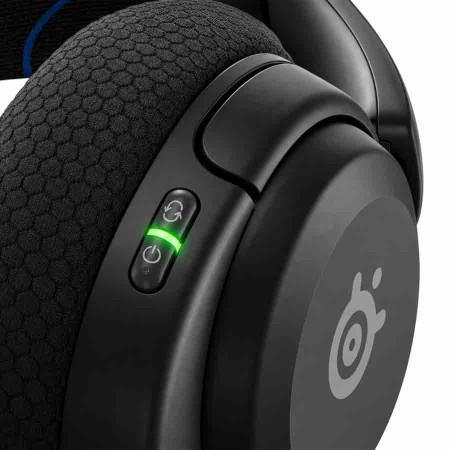 سماعة قيمنق ستيل سيريز Arctis Nova 5P لاسلكية - 2.4GHz / Bluetooth - بطارية حتى 60 ساعة - 61673 سماعة قيمنق ستيل سيريز Arctis Nova 5P لاسلكية - 2.4GHz / Bluetooth - بطارية حتى 60 ساعة - 61673