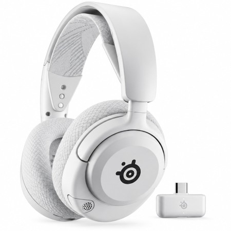 سماعة قيمنق ستيل سيريز Arctis Nova 5P لاسلكية - 2.4GHz / Bluetooth - بطارية حتى 60 ساعة - 61673 سماعة قيمنق ستيل سيريز Arctis Nova 5P لاسلكية - 2.4GHz / Bluetooth - بطارية حتى 60 ساعة - 61673