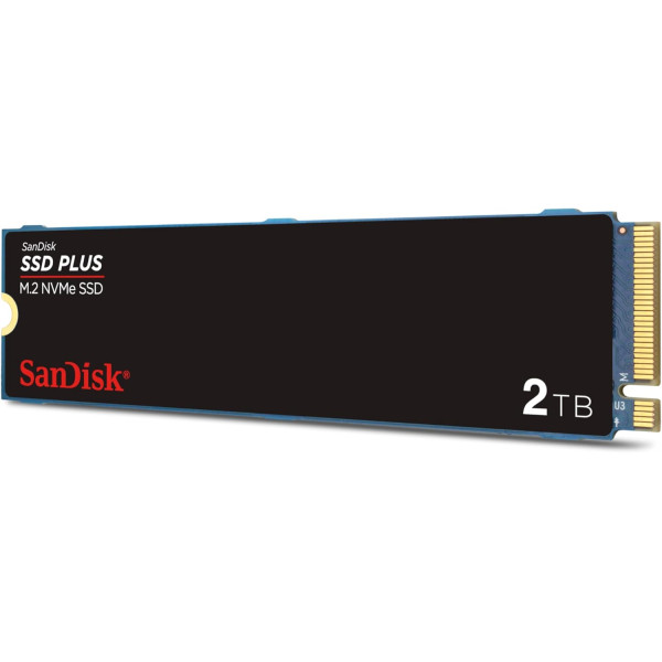 SANDISK SDSSDA3N-2T00-G26 SSD PLUS M.2 NVMe 2TB SANDISK SDSSDA3N-2T00-G26 SSD PLUS M.2 NVMe 2TB
