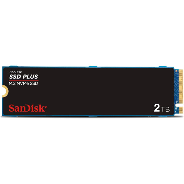 SANDISK SDSSDA3N-2T00-G26 SSD PLUS M.2 NVMe 2TB SANDISK SDSSDA3N-2T00-G26 SSD PLUS M.2 NVMe 2TB