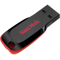 فلاش ميموري SanDisk Cruzer Blade سعة 16GB - واجهة USB 2.0 فلاش ميموري SanDisk Cruzer Blade سعة 16GB - واجهة USB 2.0