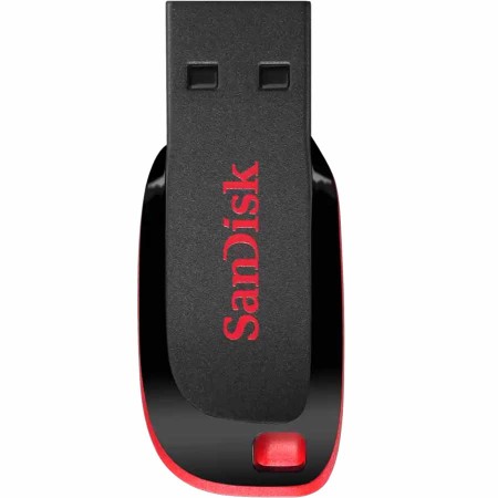 فلاش ميموري SanDisk Cruzer Blade سعة 128GB - واجهة USB 2.0 فلاش ميموري SanDisk Cruzer Blade سعة 128GB - واجهة USB 2.0