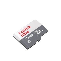 SanDisk Ultra microSDXC UHS-I, 256GB , up to 100MB/s, Shock and Water -resistant, work with Android devices, cameras, and Nintendo Switch