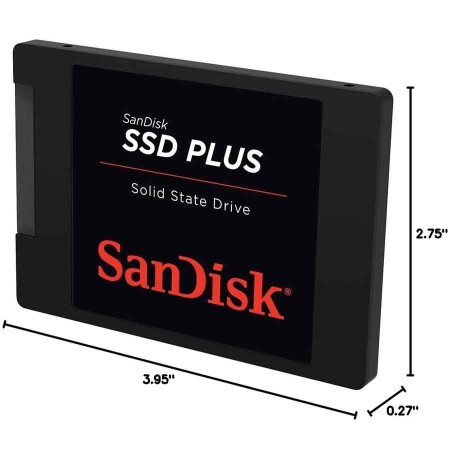 SanDisk SSD Plus 1TB SATA III 2.5-Inch Internal SSD - Up to 545MB/s Read Speed SanDisk SSD Plus 1TB SATA III 2.5-Inch Internal SSD - Up to 545MB/s Read Speed