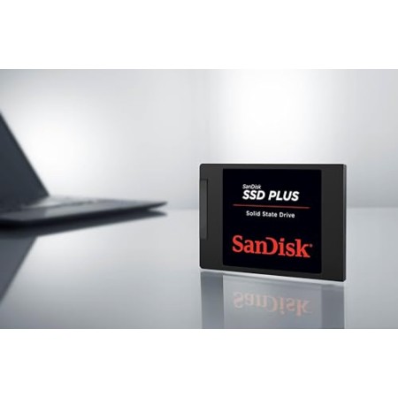 SanDisk SSD Plus SDSSDA-2T00-G28 - 2.5 inch- read speeds up to 545MB/s - 2TB SanDisk SSD Plus SDSSDA-2T00-G28 - 2.5 inch- read speeds up to 545MB/s - 2TB