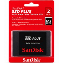 SanDisk SSD Plus 2TB SATA III 2.5-Inch Internal SSD - Up to 545MB/s Read Speed