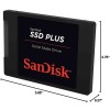 SanDisk SSD Plus 2TB SATA III 2.5-Inch Internal SSD - Up to 545MB/s Read Speed SanDisk SSD Plus 2TB SATA III 2.5-Inch Internal SSD - Up to 545MB/s Read Speed