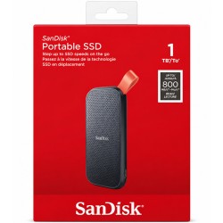SanDisk Portable External SSD 1TB (Updated Firmware) - USB 3.2 - Up to 800MB/s