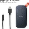 SanDisk Portable External SSD 1TB (Updated Firmware) - USB 3.2 - Up to 800MB/s SanDisk Portable External SSD 1TB (Updated Firmware) - USB 3.2 - Up to 800MB/s