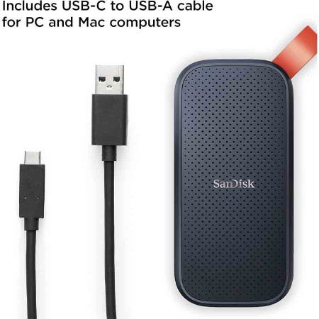 SanDisk Portable External SSD 1TB (Updated Firmware) - USB 3.2 - Up to 800MB/s SanDisk Portable External SSD 1TB (Updated Firmware) - USB 3.2 - Up to 800MB/s