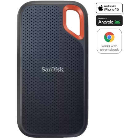 تخزين خارجي محمول SanDisk Extreme سعة 500GB - واجهة USB 3.2 - سرعة 1050MB/s تخزين خارجي محمول SanDisk Extreme سعة 500GB - واجهة USB 3.2 - سرعة 1050MB/s