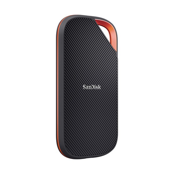 وحدة تخزين خارجية SanDisk Extreme PRO USB4 Portable SSD, سعة تخزين 4 تيرابايت , سرعة قراءة تصل إلى 3800MB/s, مقاوم للصدمات, واجهة USB4® (USB Type-C) - أسود