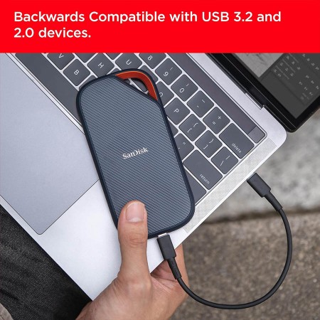 قرص تخزين خارجي SanDisk Extreme PRO 4TB USB4 - سرعة 3800MB/s قرص تخزين خارجي SanDisk Extreme PRO 4TB USB4 - سرعة 3800MB/s