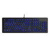 STEELSERIES APEX 100 VIBRANT BLUE ILLUMINATED GAMING KEYBOARD - BLACK STEELSERIES APEX 100 VIBRANT BLUE ILLUMINATED GAMING KEYBOARD - BLACK