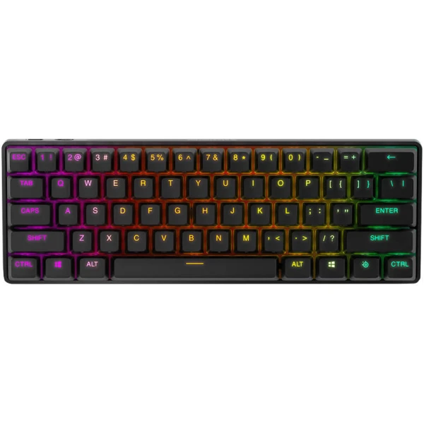 Steelseries Apex PRO Mini 60% RGB Mechanical Wireless Gaming Keyboard (OMNIPOINT 2.0 Switch) Steelseries Apex PRO Mini 60% RGB Mechanical Wireless Gaming Keyboard (OMNIPOINT 2.0 Switch)
