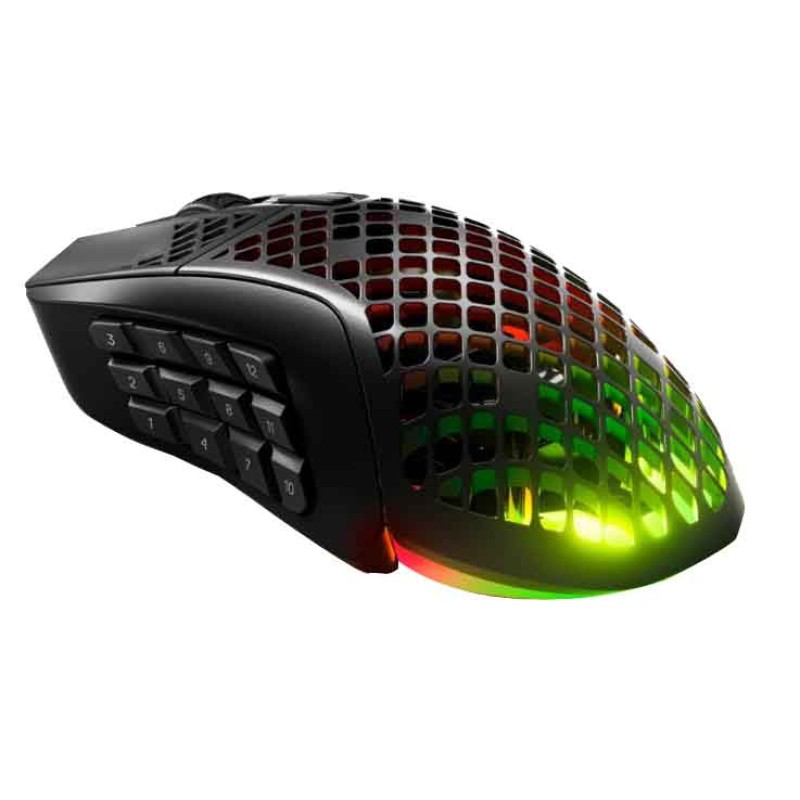 STEELSERIES AEROX 9 WIRELESS ULTRA LIGHT WEIGHT RGB GAMING MOUSE