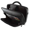 حقيبة حمل Targus CN414EU هي حقيبة مدمجة وصغيرة الحجم، مناسبة لأجهزة اللابتوب حتى 14 بوصة، وتتميز بسطح خارجي مصنوع من البوليستر المتين – اسود/ احمر