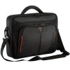 Carrying Case TARGUS Classic+ 15.6" Clamshell ,Clamshell design ,Fits laptops up to 15.6 inches ,Durable polyester material ,Trolley strap - Black / Red