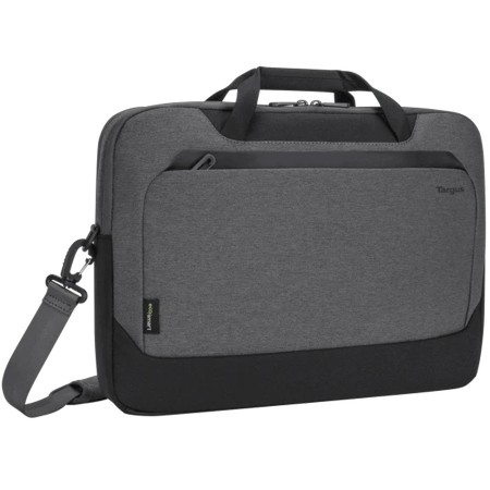 حقيبة TARGUS TBT92602GL Cypress Briefcase with EcoSmart 15.6 هي حقيبة عملية وصديقة للبيئة - رمادي فاتح