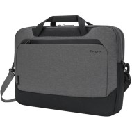 Carriying Case TARGUS TBT92602GL Cypress Briefcase with EcoSmart 15.6 is a practical and eco-conscious - Light Gray