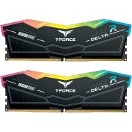 TEAM GROUP T-FORCE DELTA RGB RAM DDR5 32GB ( 2x 16GB )  5600MHz - BLACK - تيم قروب تي فورس دلتا ذاكرة عشوائية