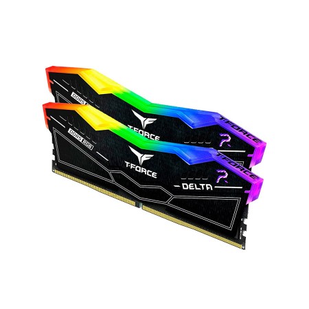 TEAMGROUP T-FORCE DELTA RGB 32GB (2x16GB) DDR5 6000MHz - CL38 Black TEAMGROUP T-FORCE DELTA RGB 32GB (2x16GB) DDR5 6000MHz - CL38 Black