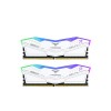 MEMORY TEAMGROUP T-Force DELTA RGB, 64GB (2×32GB), 6400MHz DDR5, CL40, Supports XMP and EXPO profiles - WHITE MEMORY TEAMGROUP T-Force DELTA RGB, 64GB (2×32GB), 6400MHz DDR5, CL40, Supports XMP and EXPO profiles - WHITE