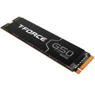وحدة تخزين تيم جروب T-FORCE G50 بسعة 1 تيرابايت من نوع M.2 NVMe SSD، سرعة قراءة تصل إلى 5000 ميجابايت/ثانية، سرعة كتابة تصل إلى 4800 ميجابايت/ثانية، بمشتت حراري من الجرافين