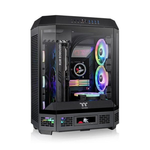 ثيرمالتيك The Tower 600 – صندوق كمبيوتر - أسود ثيرمالتيك The Tower 600 – صندوق كمبيوتر - أسود