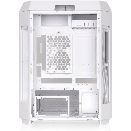 THERMALTAKE  The Tower 600 Snow MID TOWER ATX Tempered Glass Case Up to 13 Fans - White